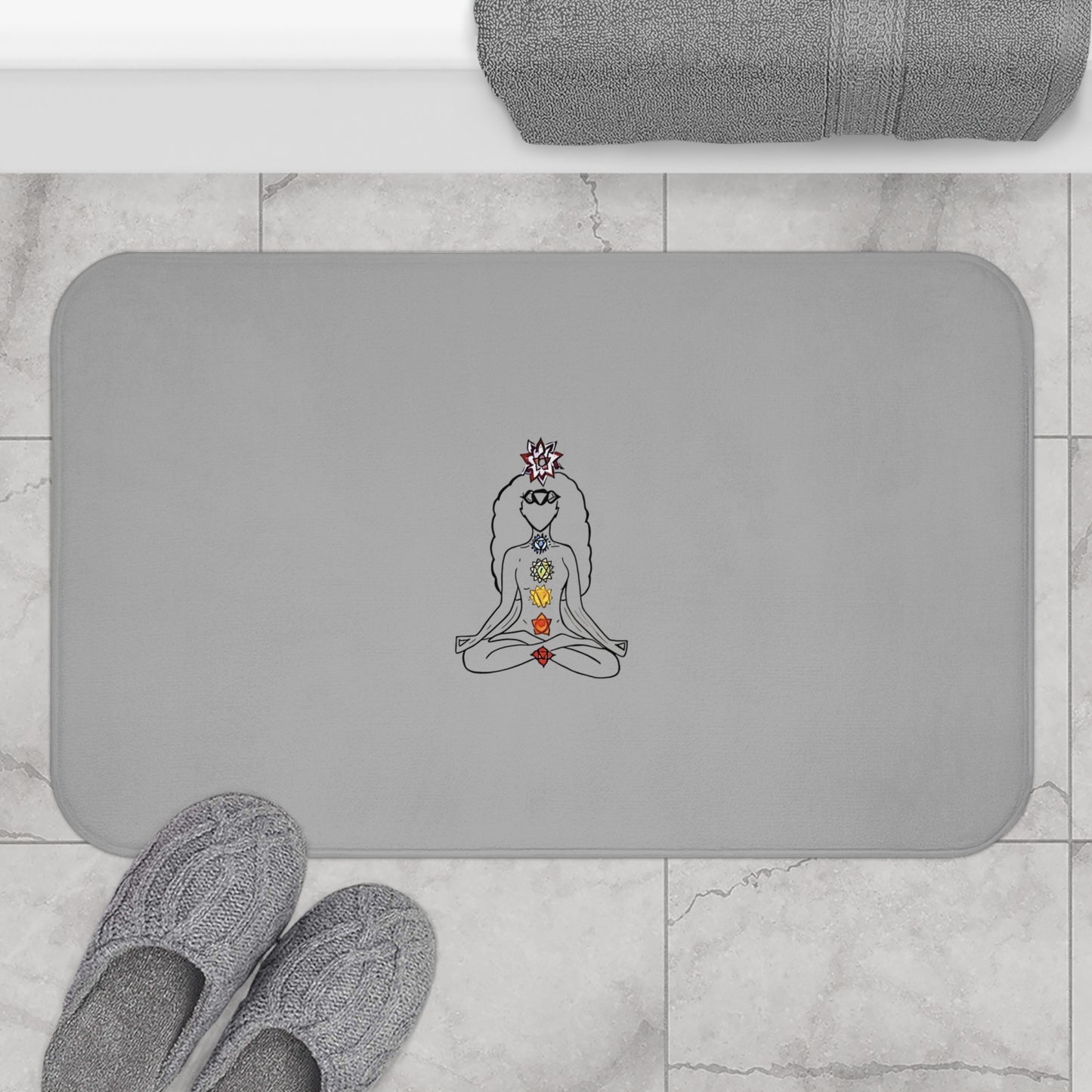 Bath Mat Chakras