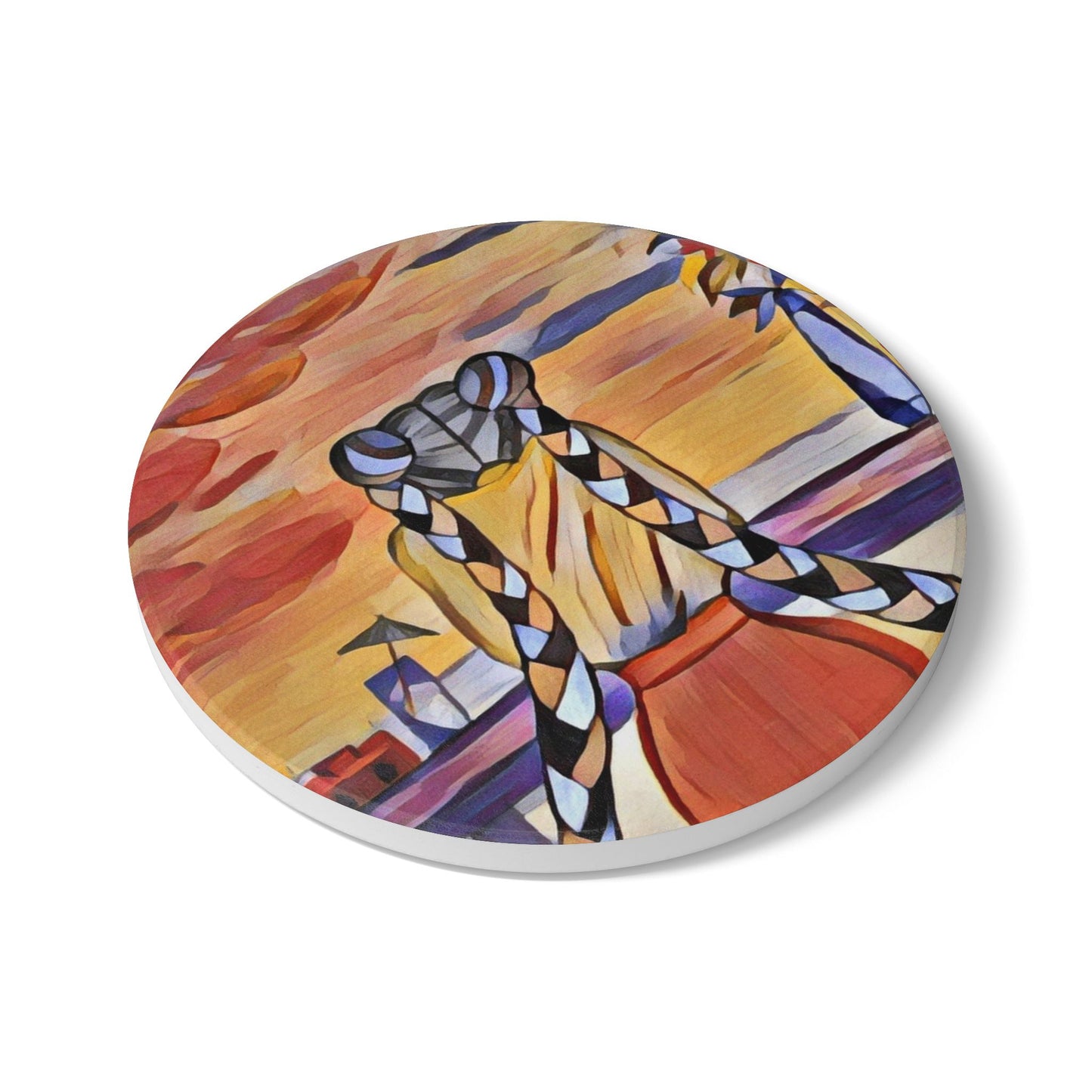 Alignment Ceramic Coaster