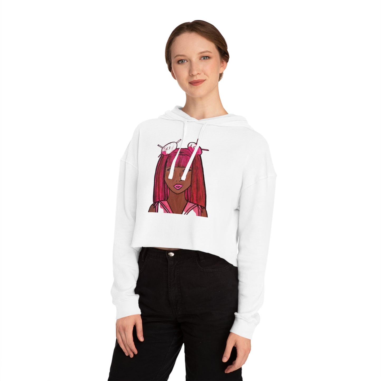 Cropped Sailor Queen Hoodie