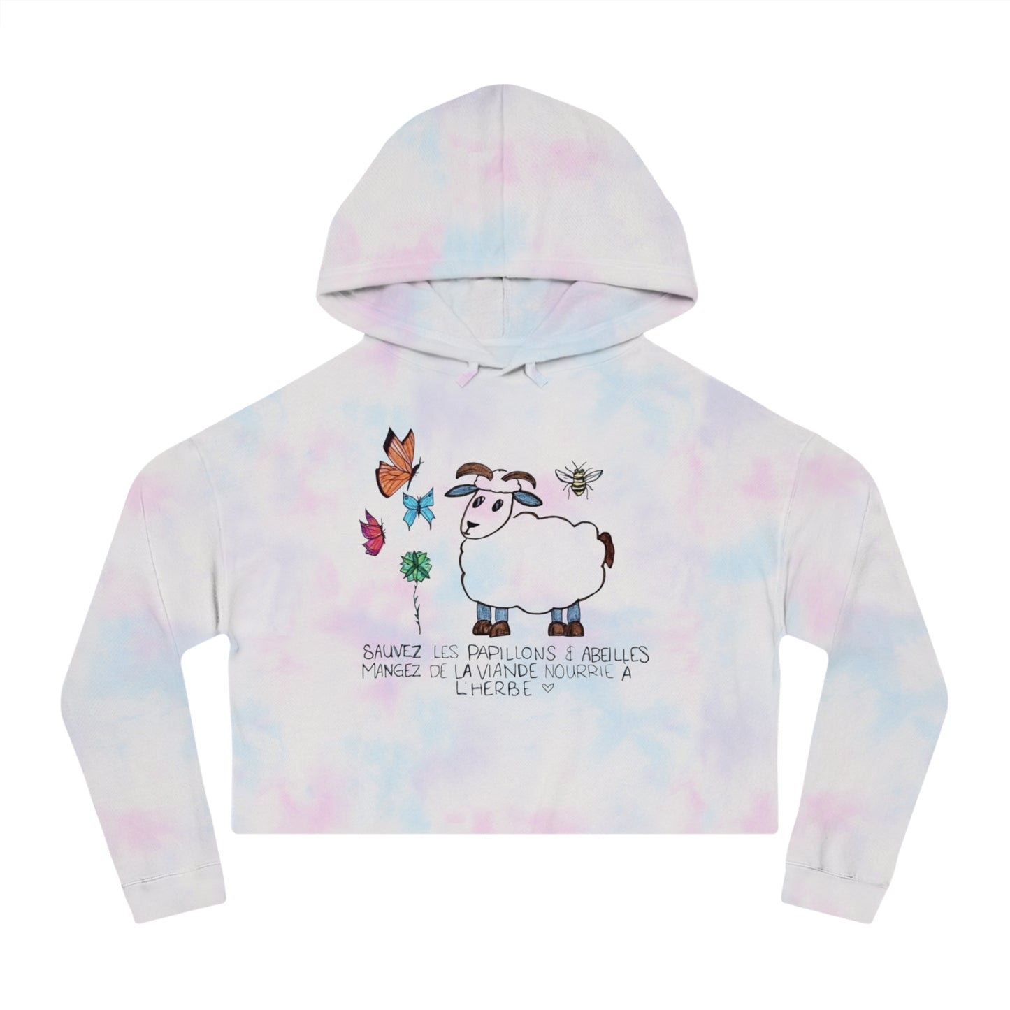 Cropped Nature Hoodie