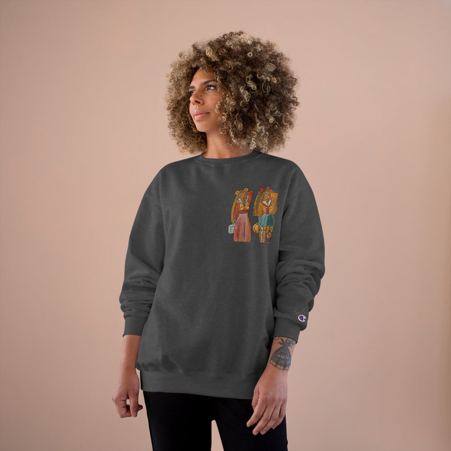 Champion Sailor Moon & Sailor Venus Sweatshirt