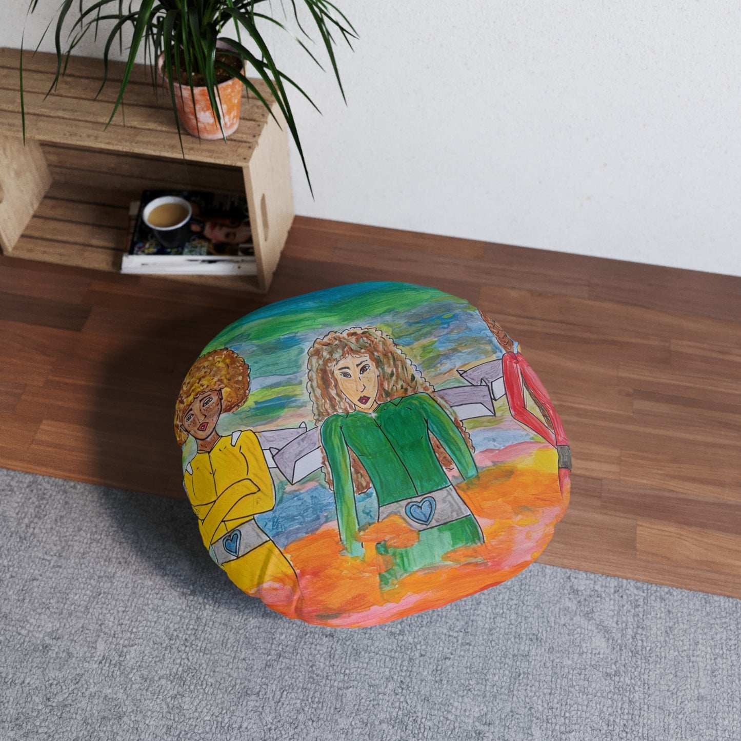Floor Pillow Bgirls