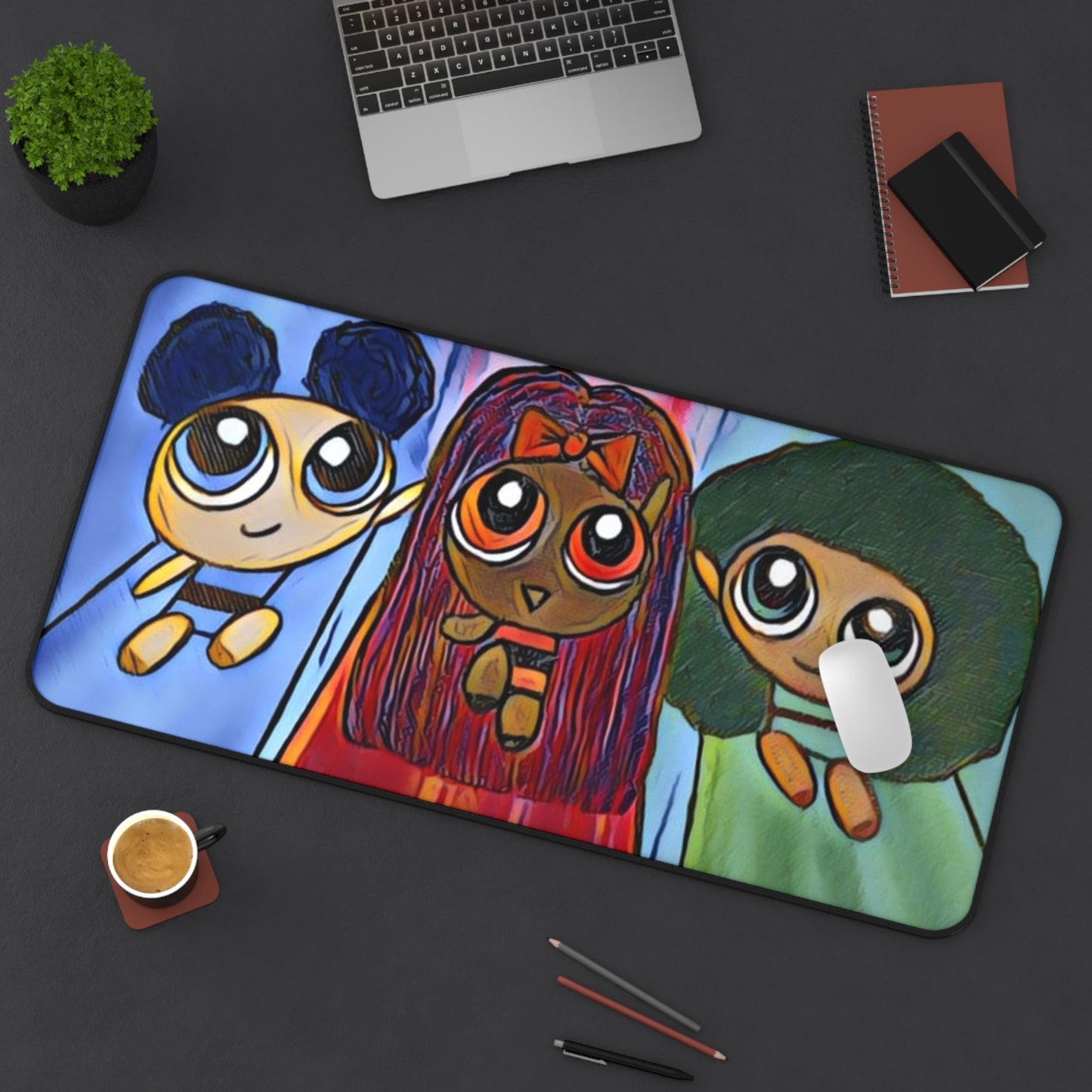 Desk Mat Powerpuff Girls