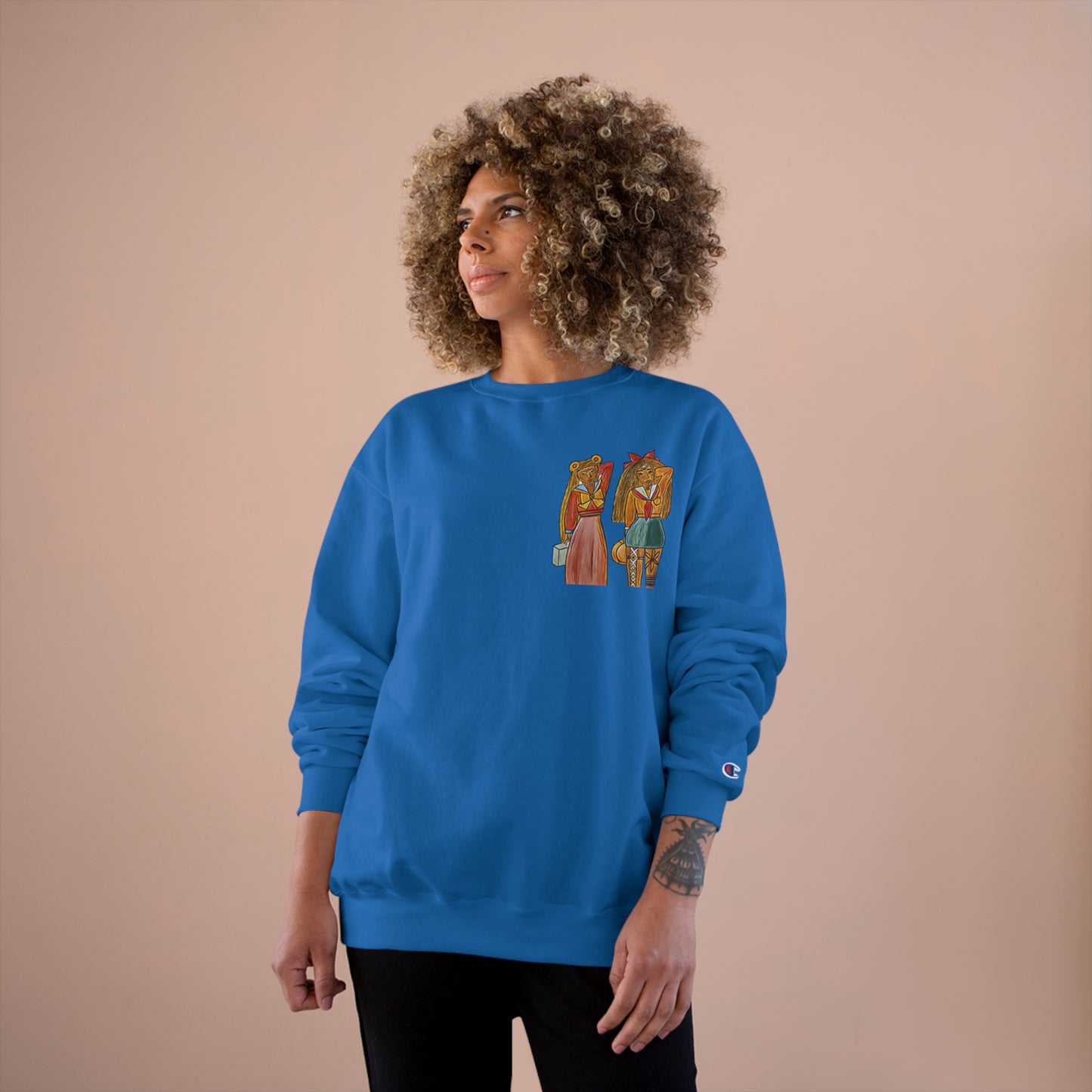 Champion Sailor Moon & Sailor Venus Sweatshirt