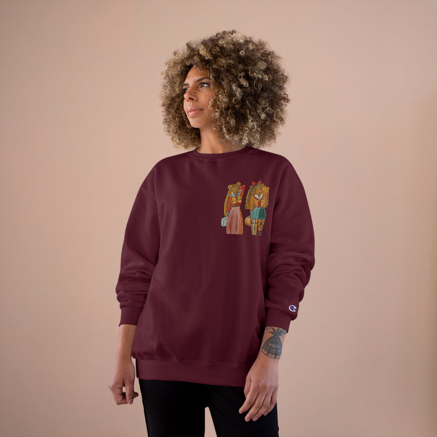 Champion Sailor Moon & Sailor Venus Sweatshirt