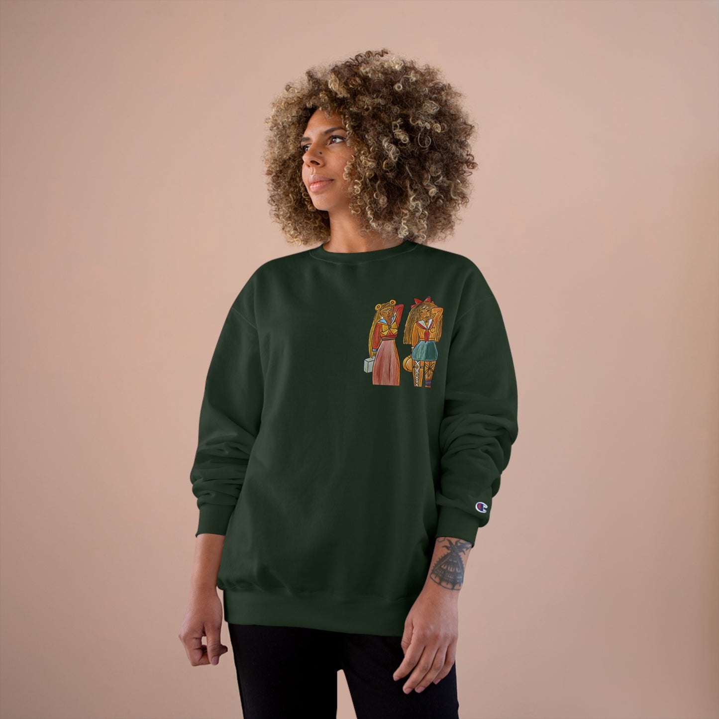 Champion Sailor Moon & Sailor Venus Sweatshirt