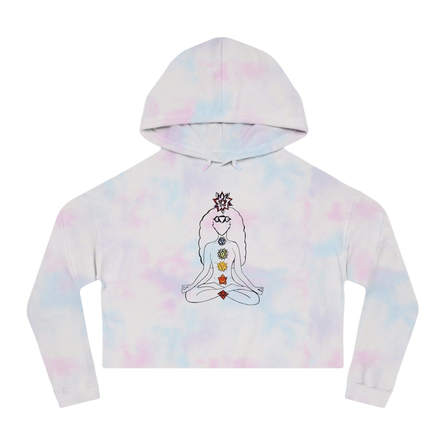 Cropped Chakras Hoodie