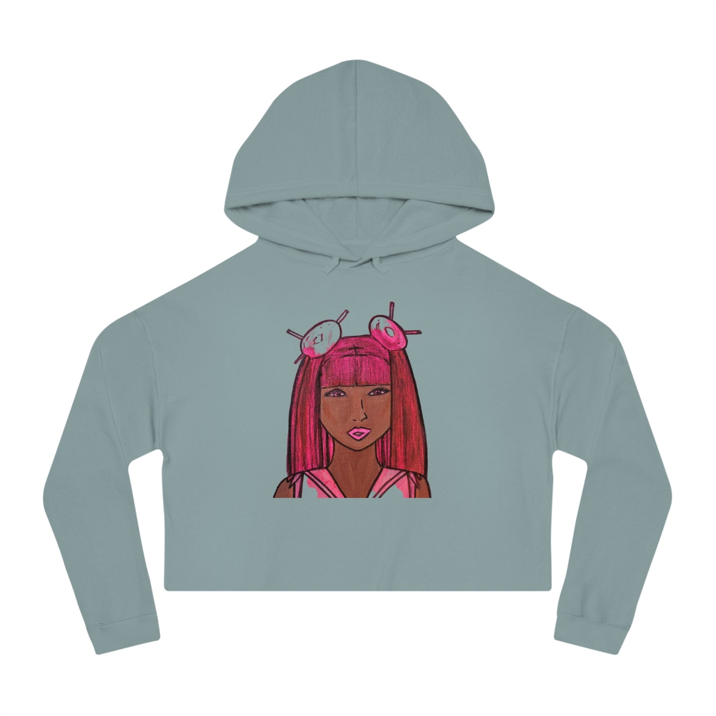 Cropped Sailor Queen Hoodie