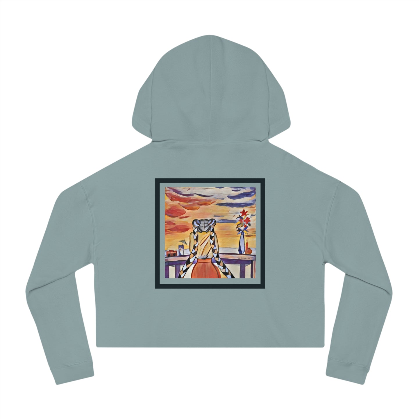 Alignment Cropped Hoodie