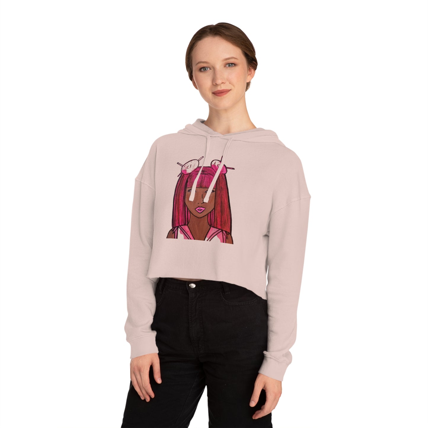 Cropped Sailor Queen Hoodie