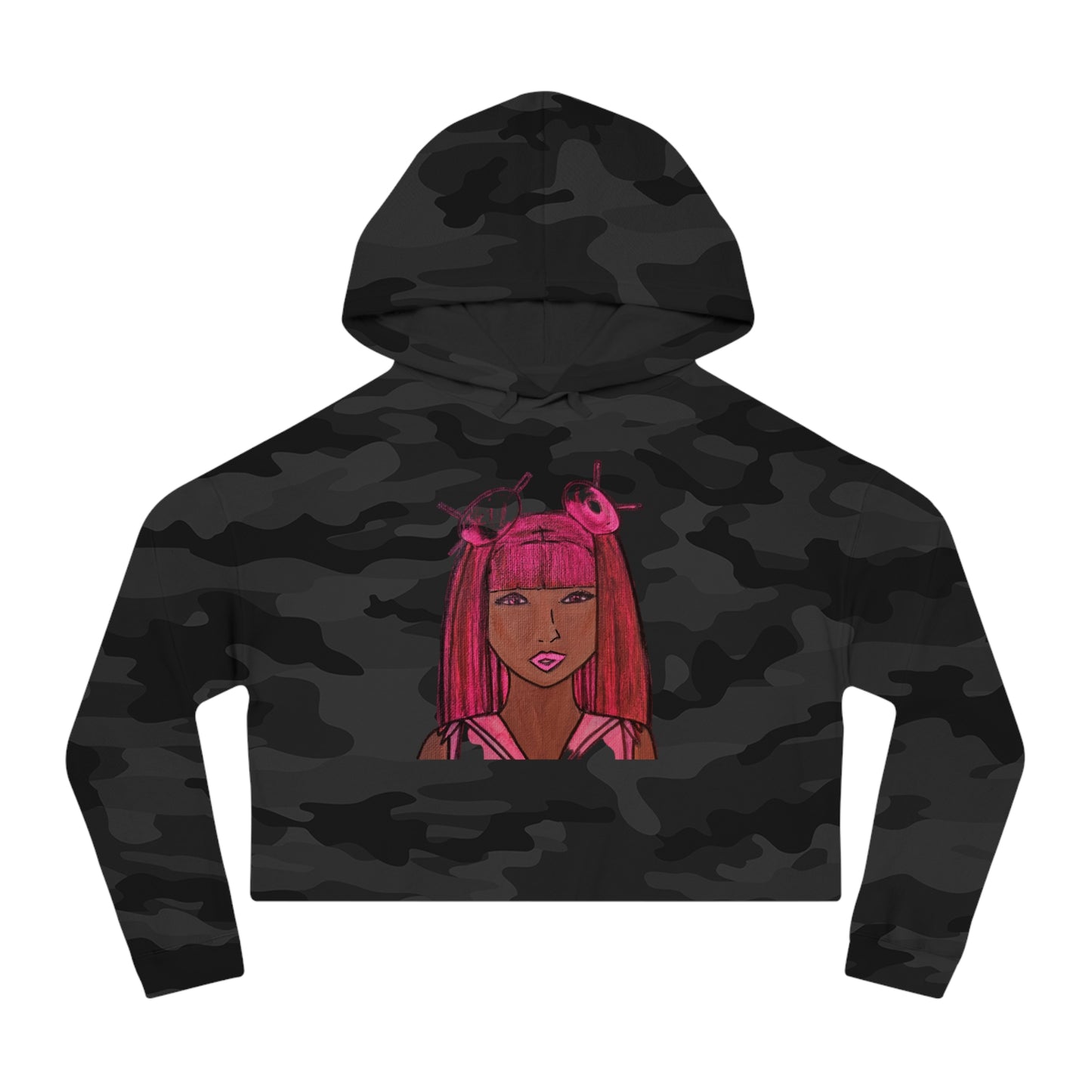 Cropped Sailor Queen Hoodie