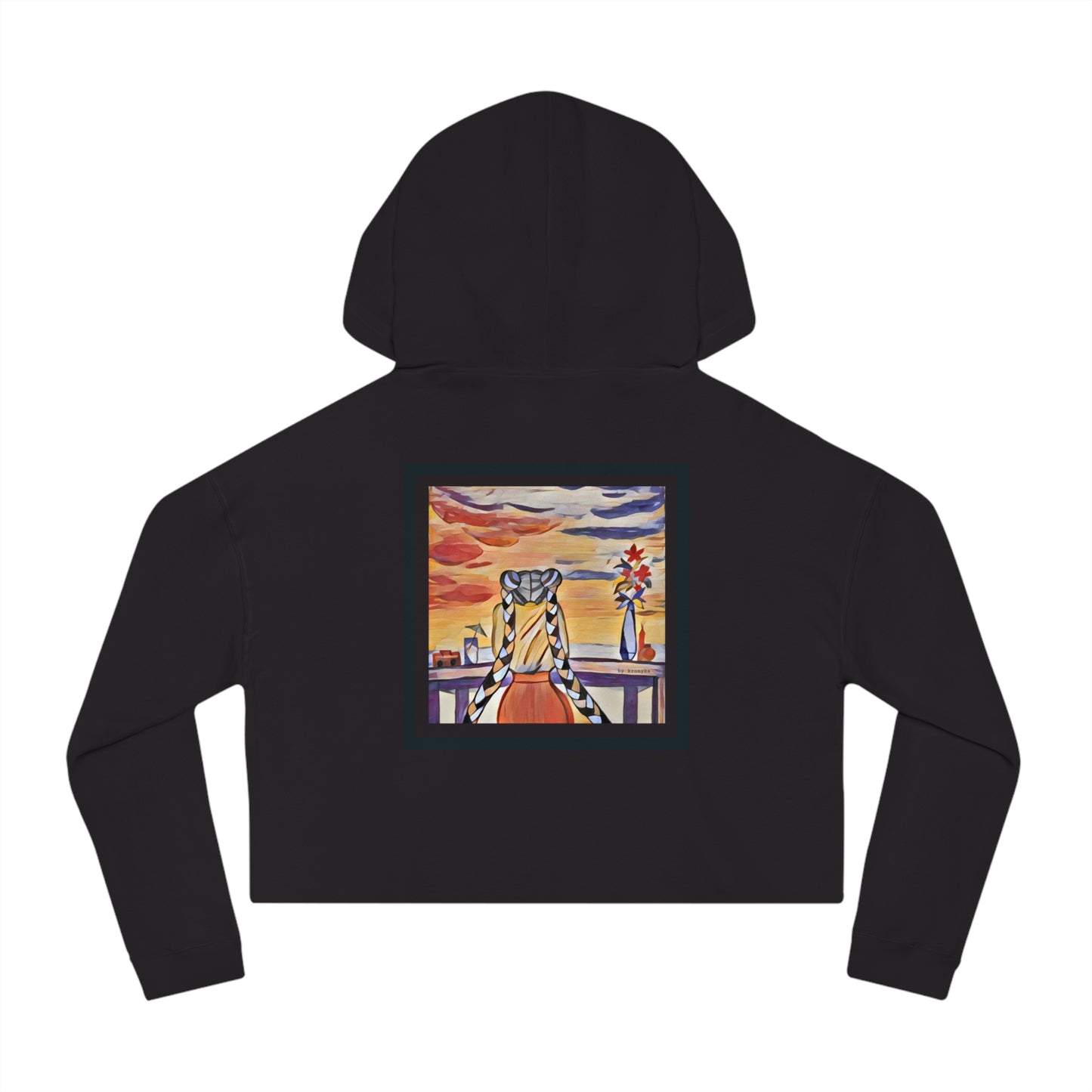 Alignment Cropped Hoodie