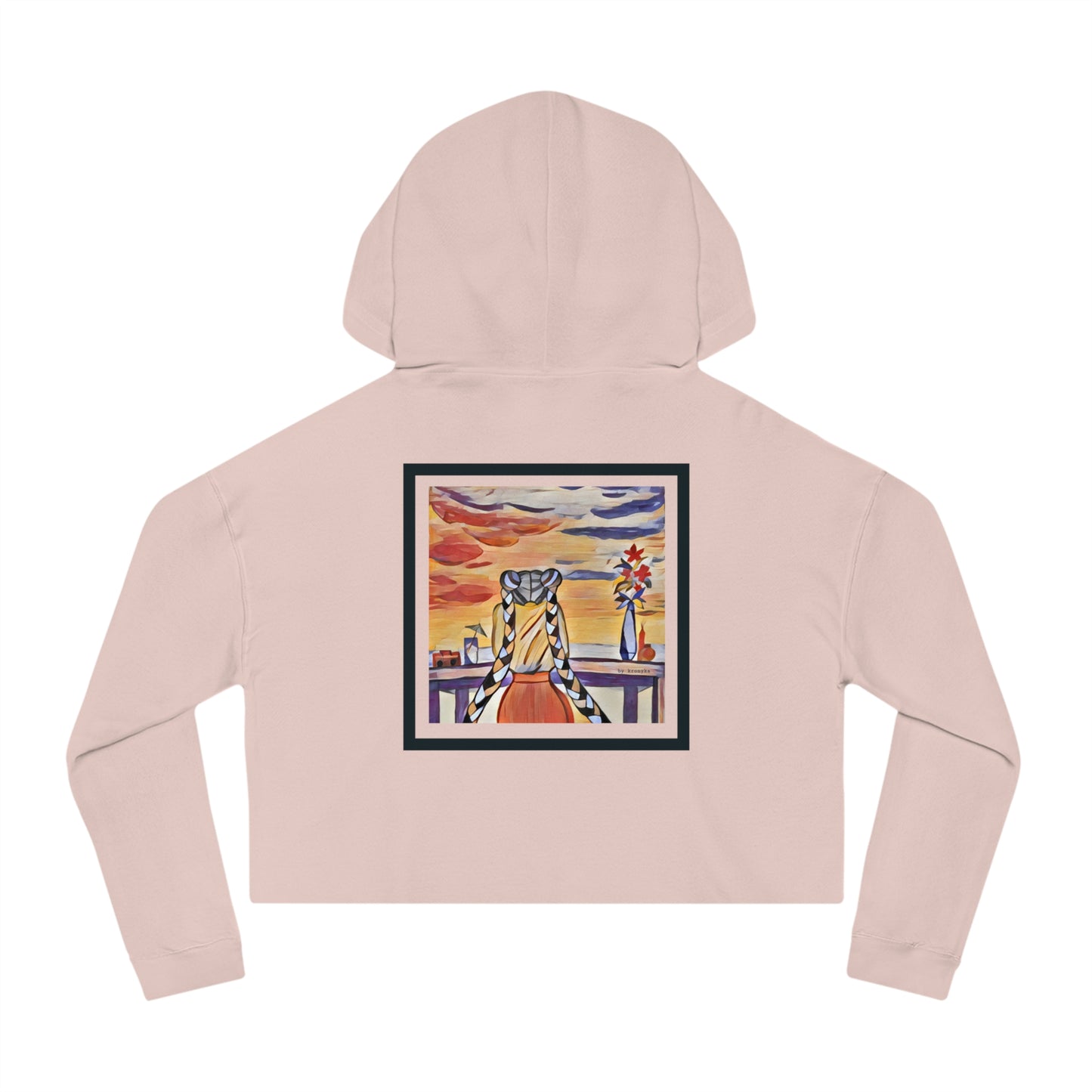 Alignment Cropped Hoodie