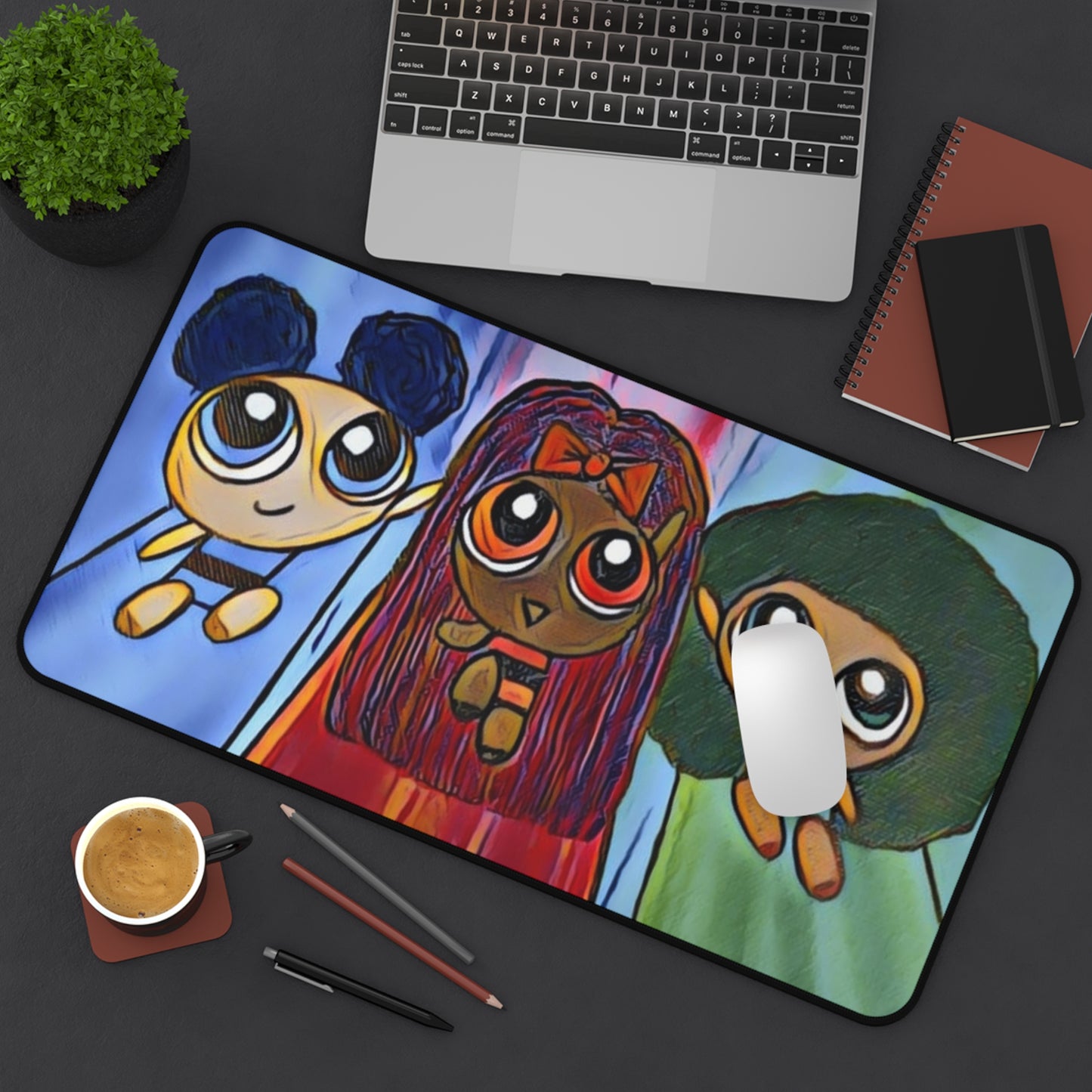 Desk Mat Powerpuff Girls