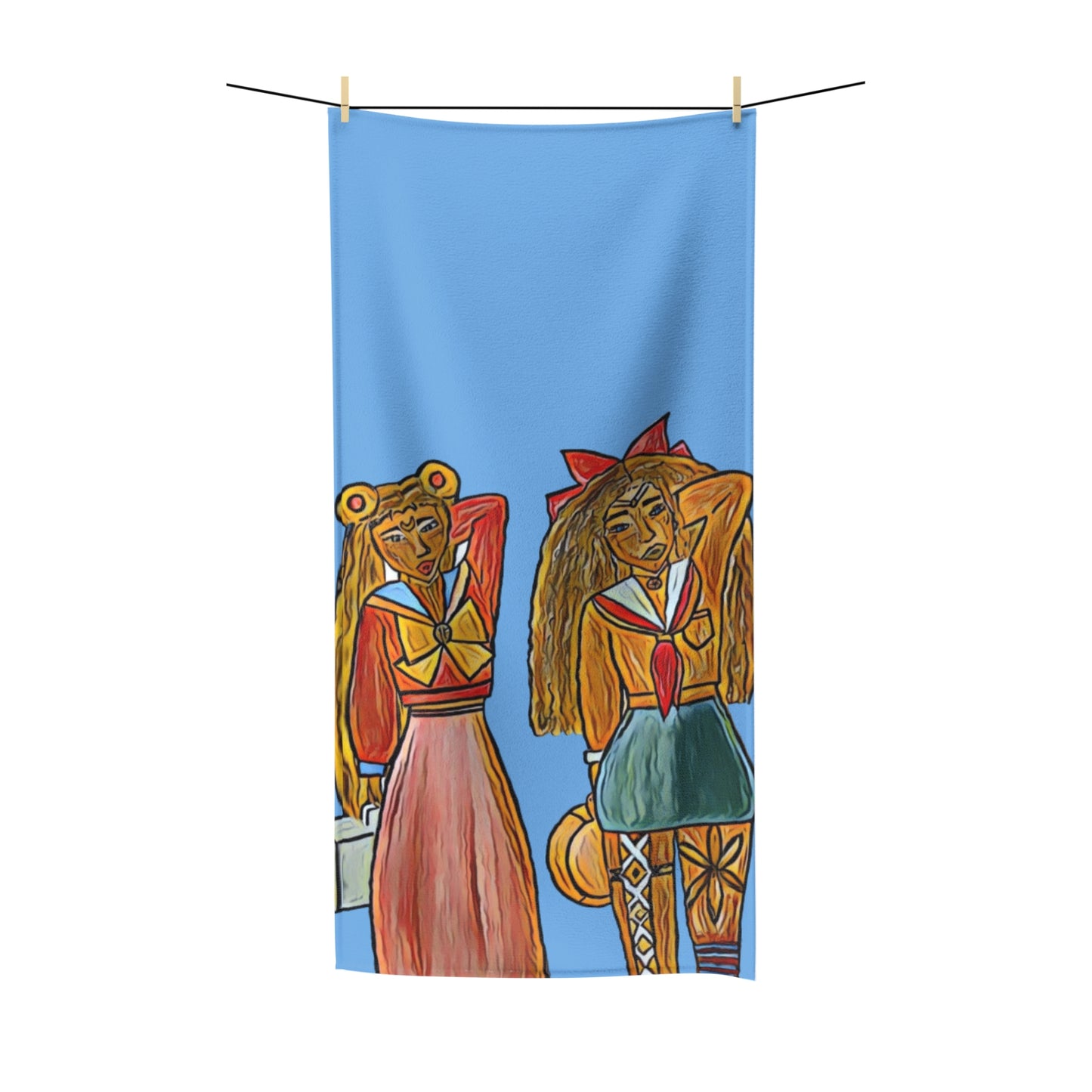 Towel Sailor Moon & Sailor Venus