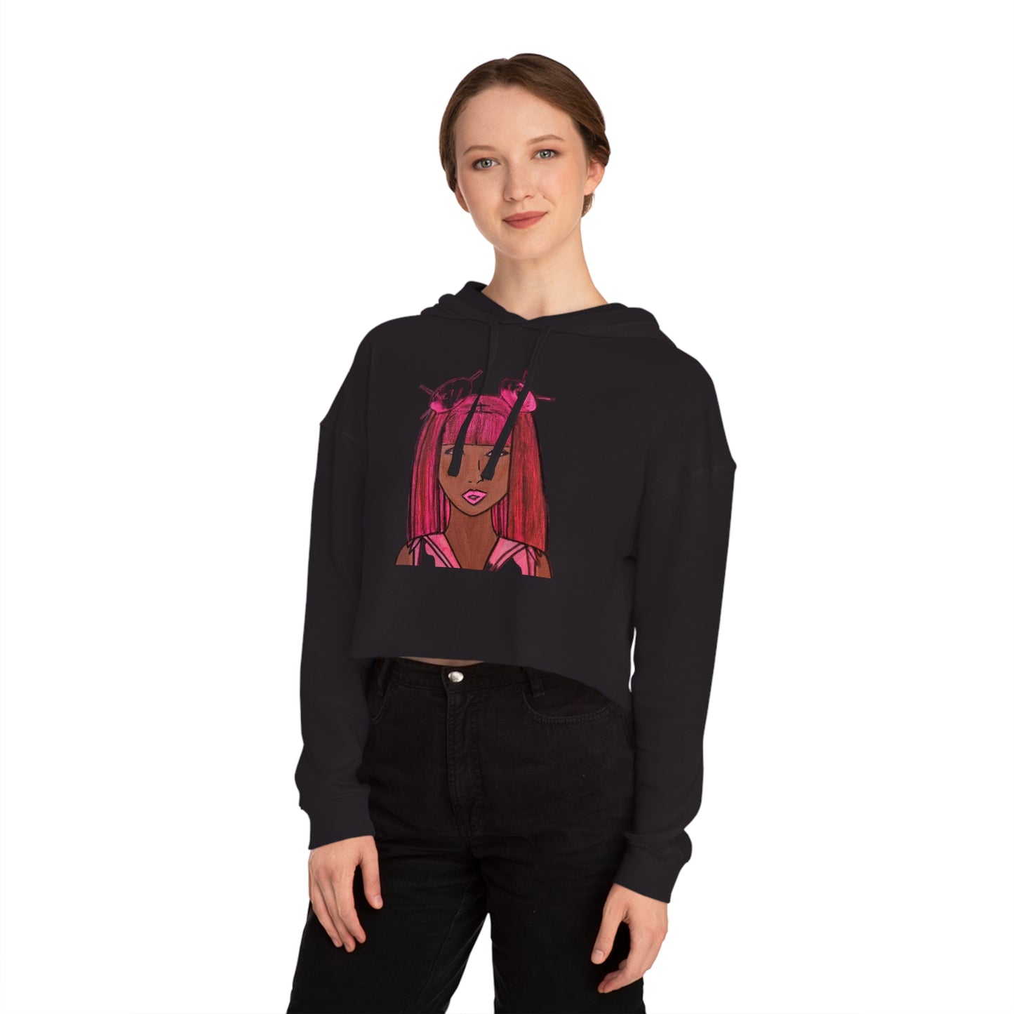 Cropped Sailor Queen Hoodie