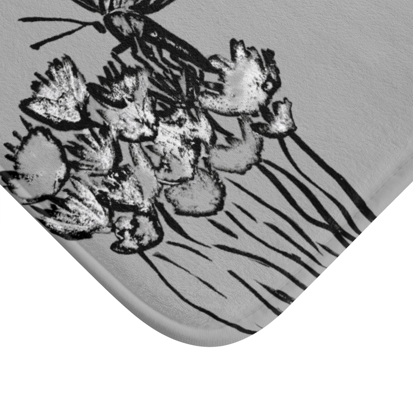 Bath Mat Butterfly