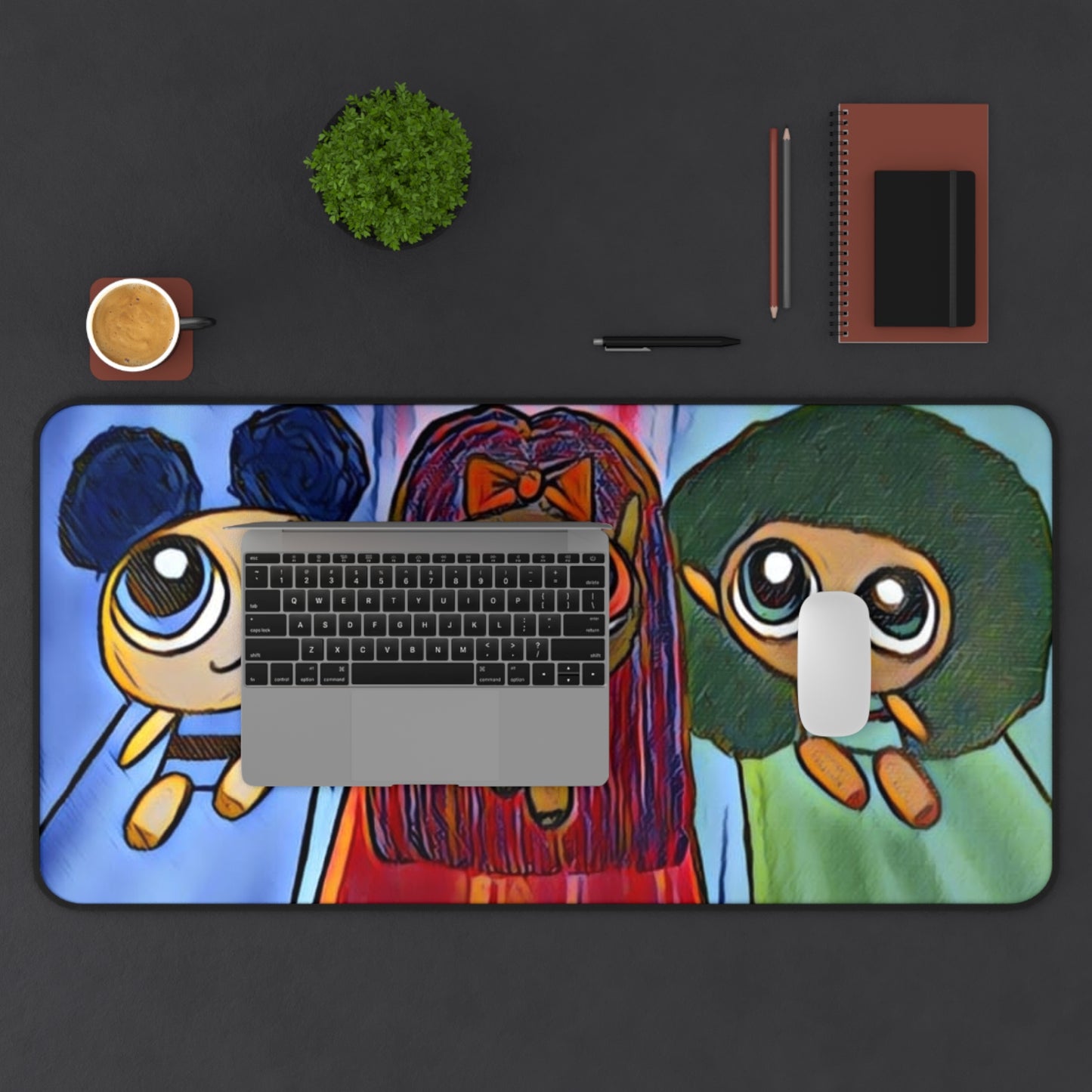 Desk Mat Powerpuff Girls