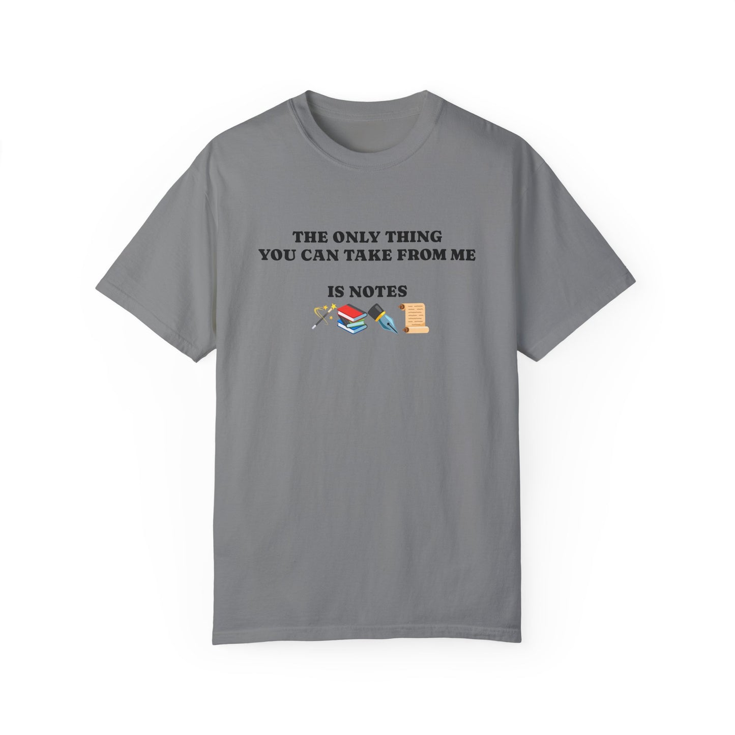 T-Shirt Notes