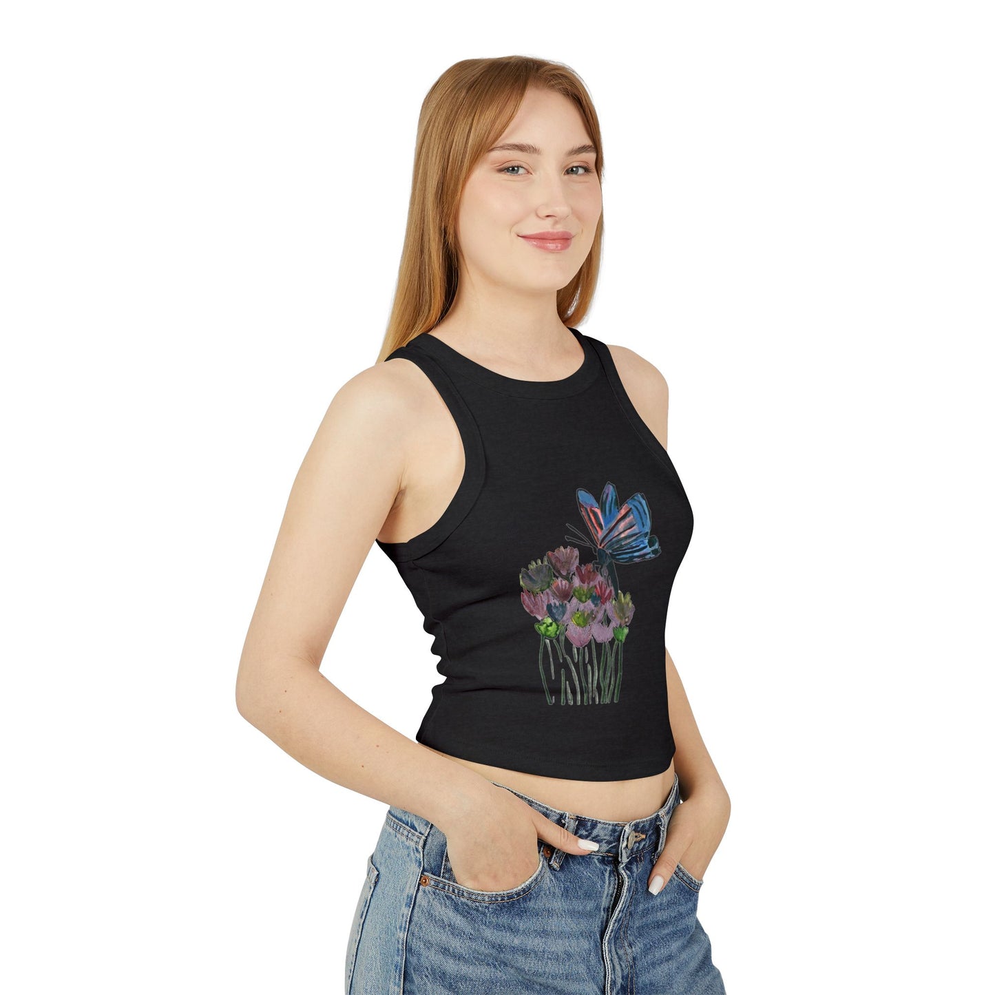 Tank Top Butterfly
