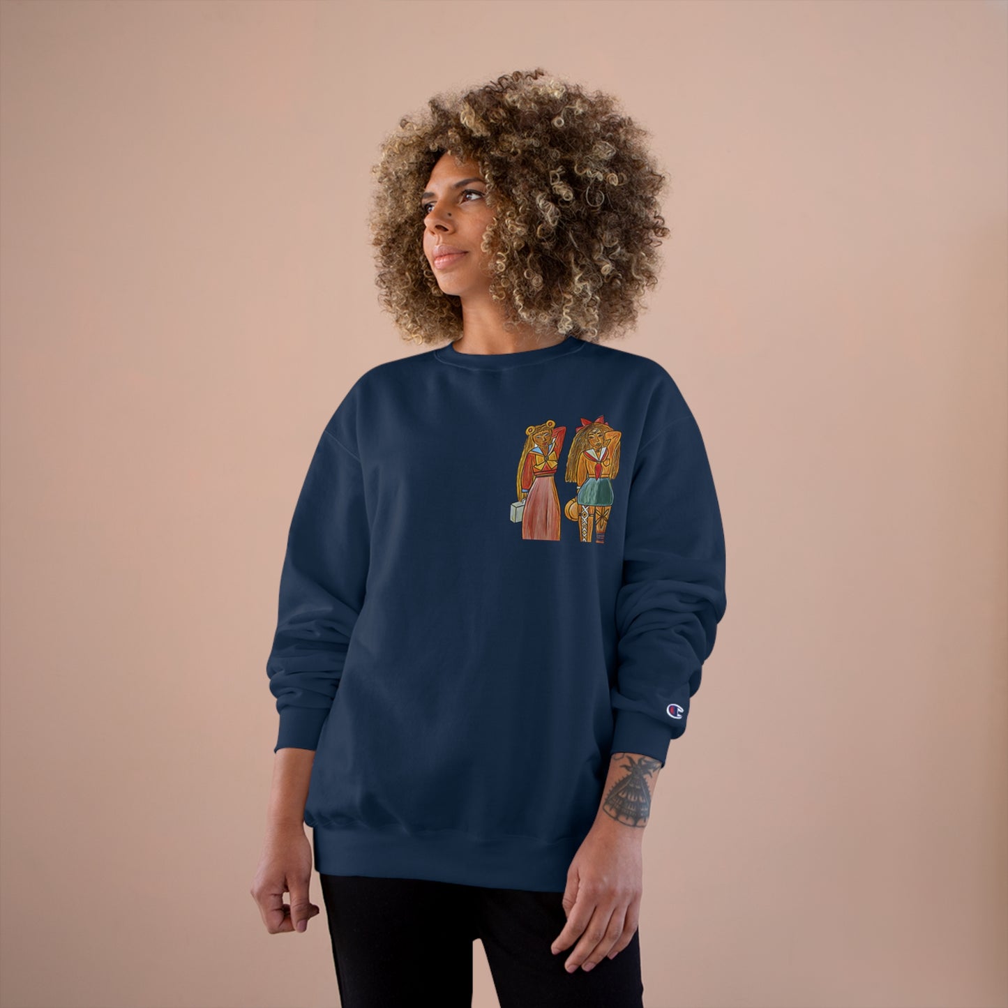Champion Sailor Moon & Sailor Venus Sweatshirt