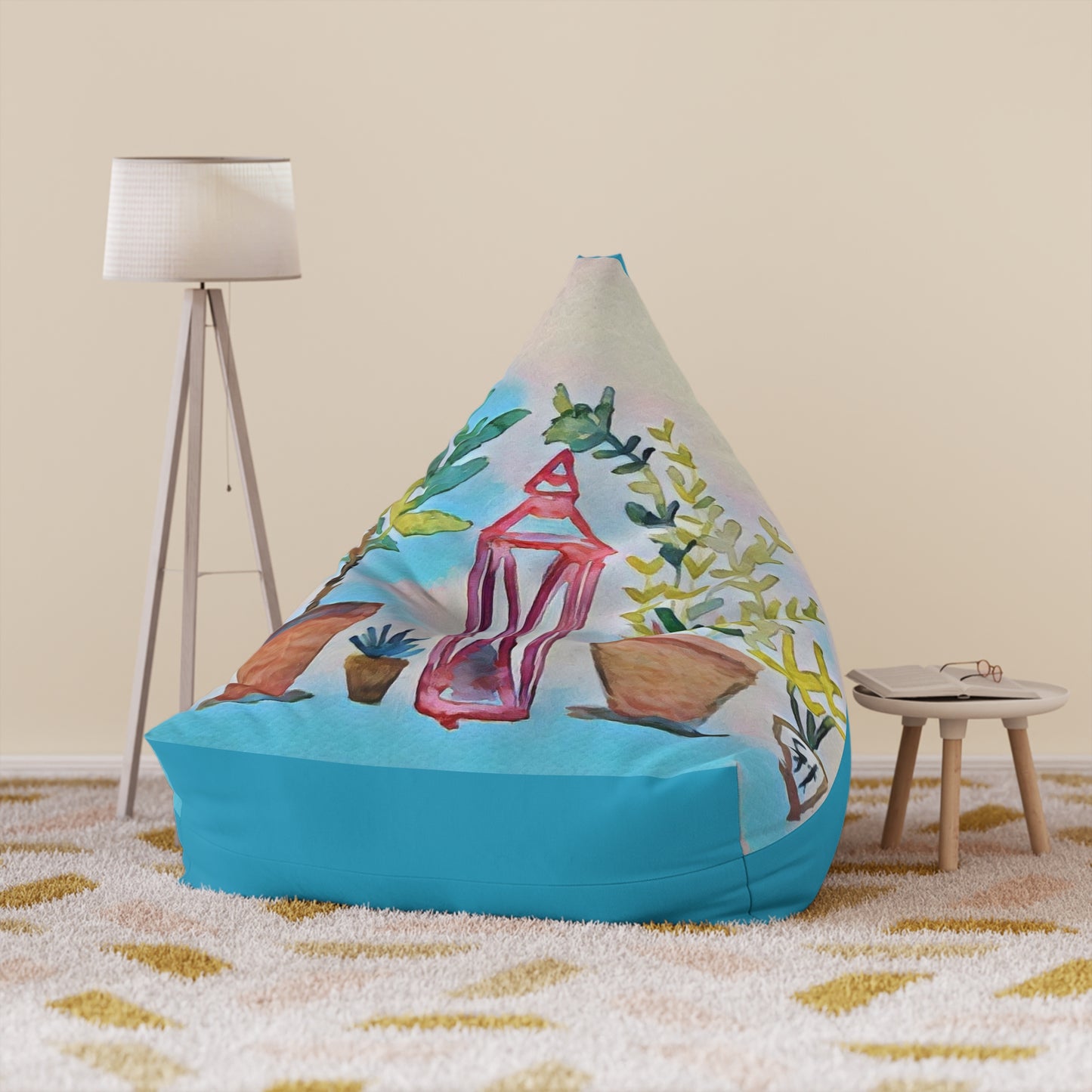 Bean Bag Plants Chair Cover
