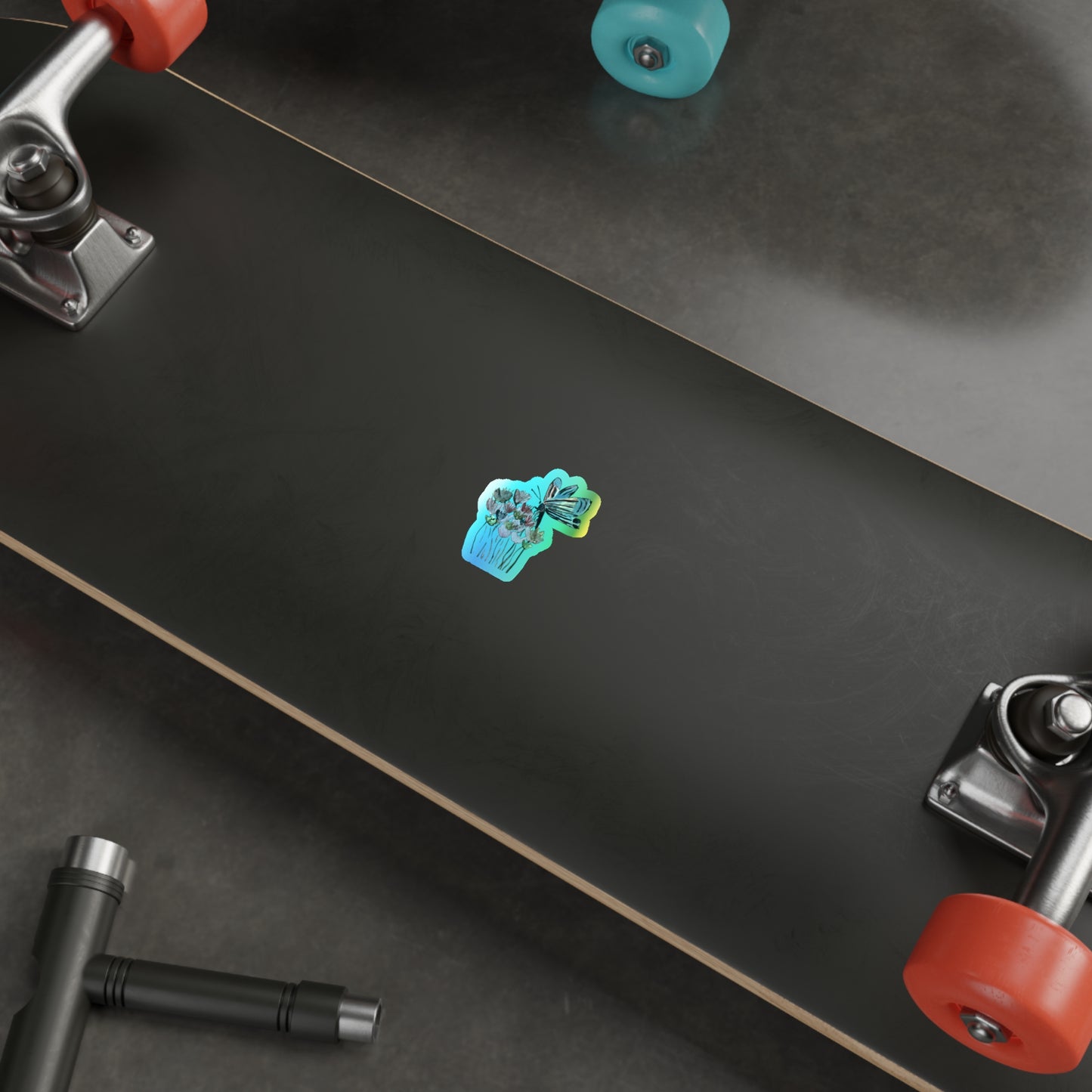 Holographic Butterfly Sticker