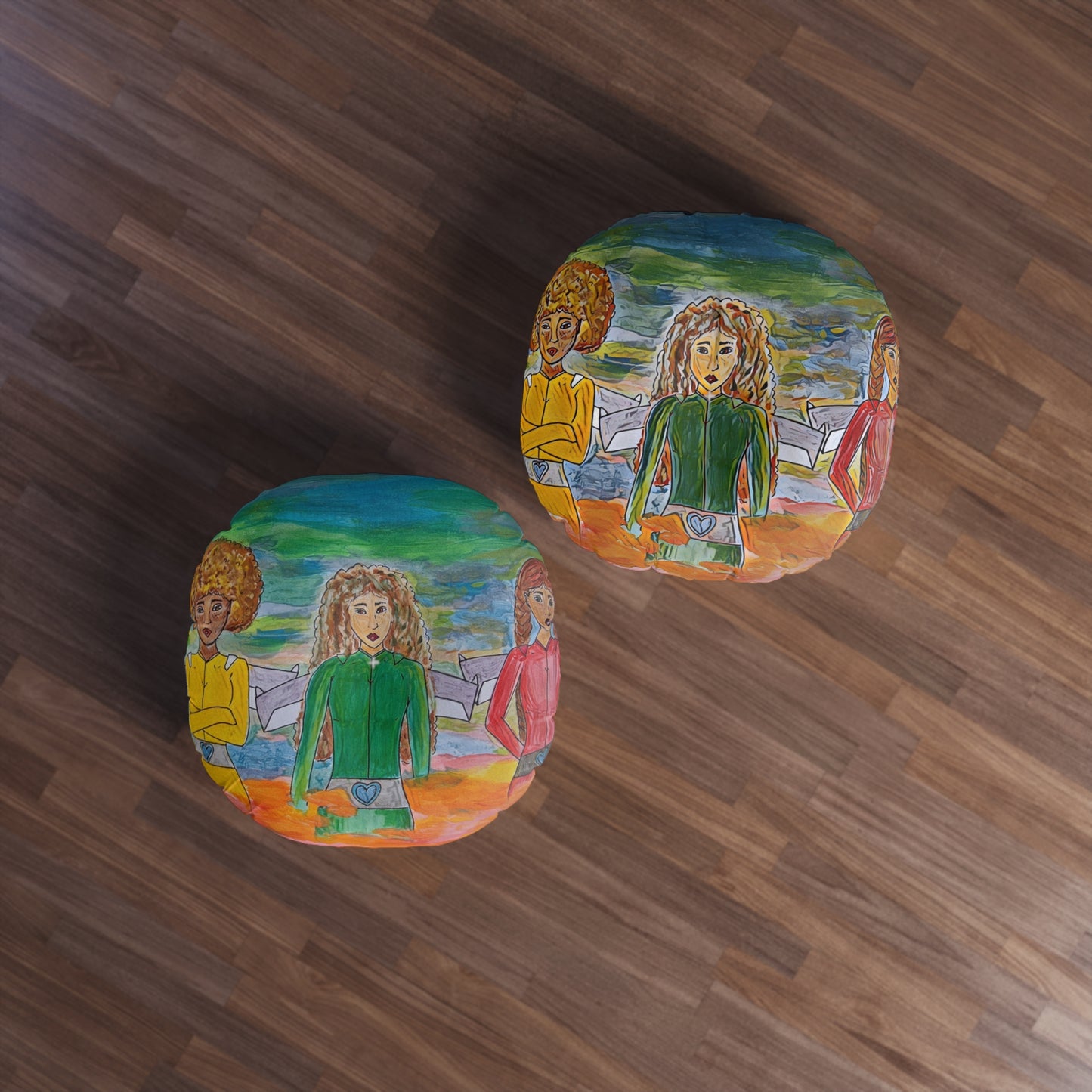 Floor Pillow Bgirls