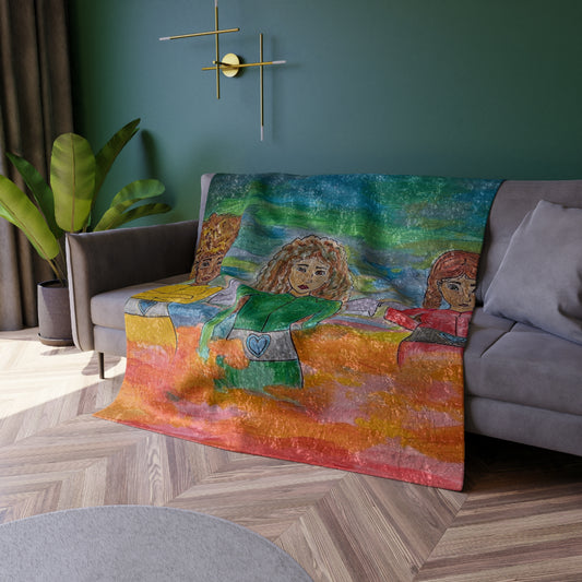 Velvet Bgirls Blanket