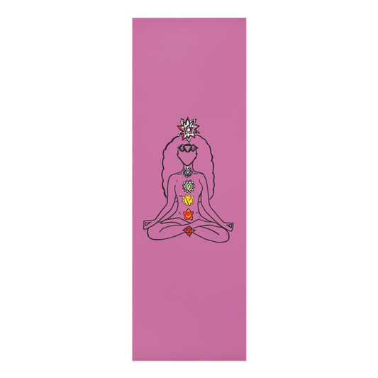 Yoga Mat Chakras [Pink]