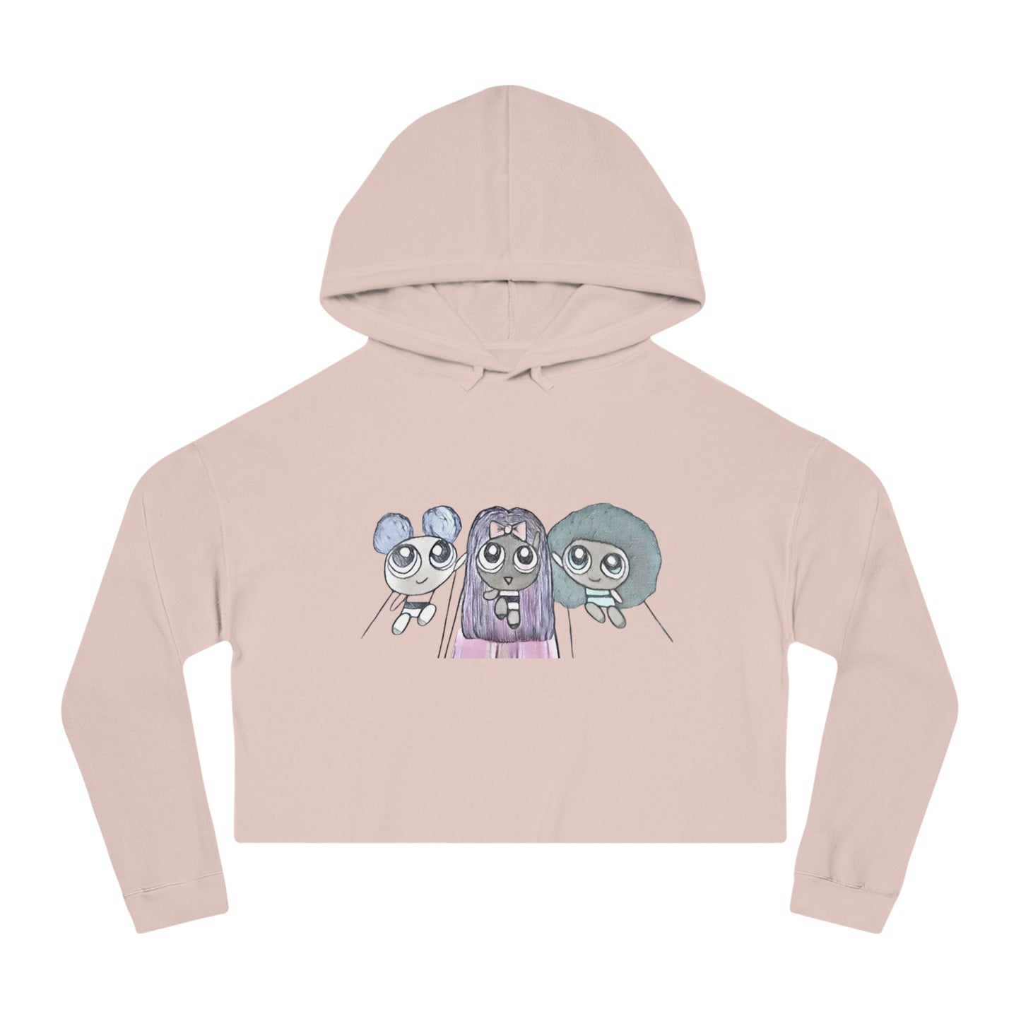 Cropped Hoodie Powerpuff Girls