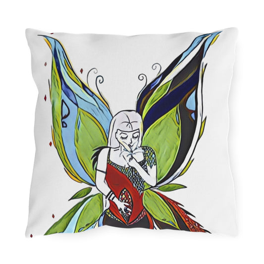 Outdoor Pillow Fairy