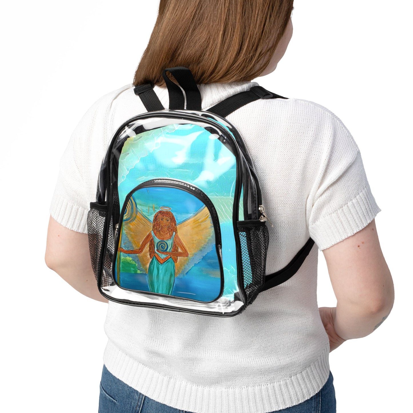 See-through Healing Angel Bag