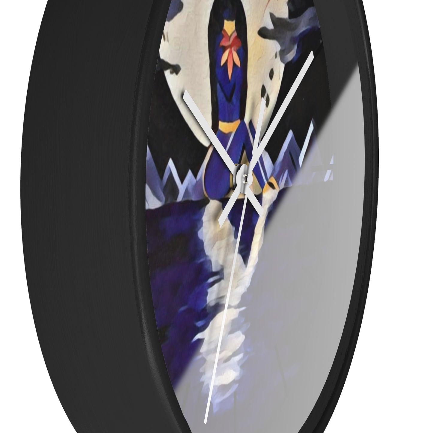 Wall Clock Moon Fae