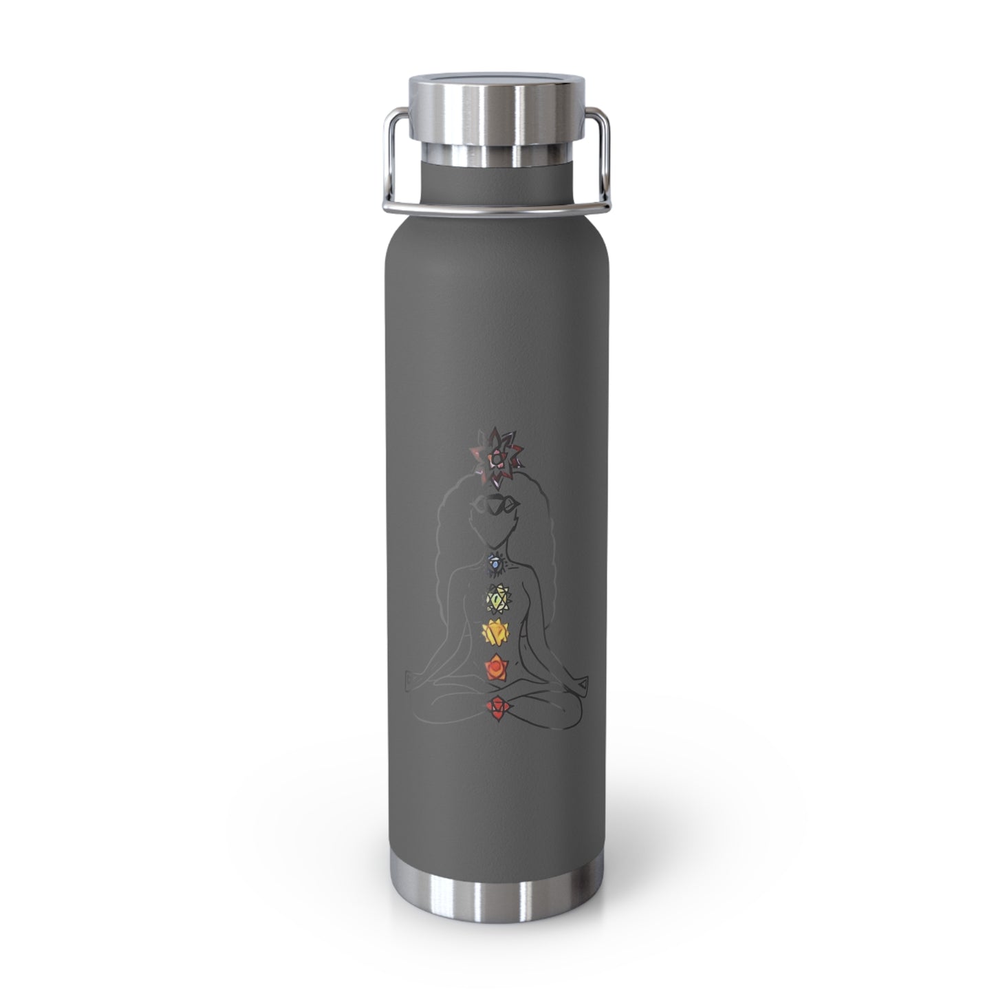 Copper Bottle [22oz] Chakras