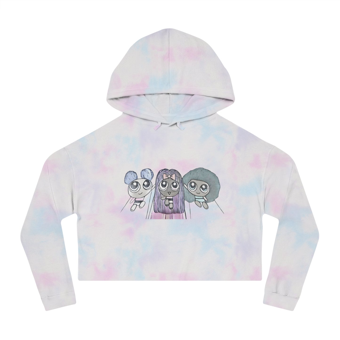 Cropped Hoodie Powerpuff Girls