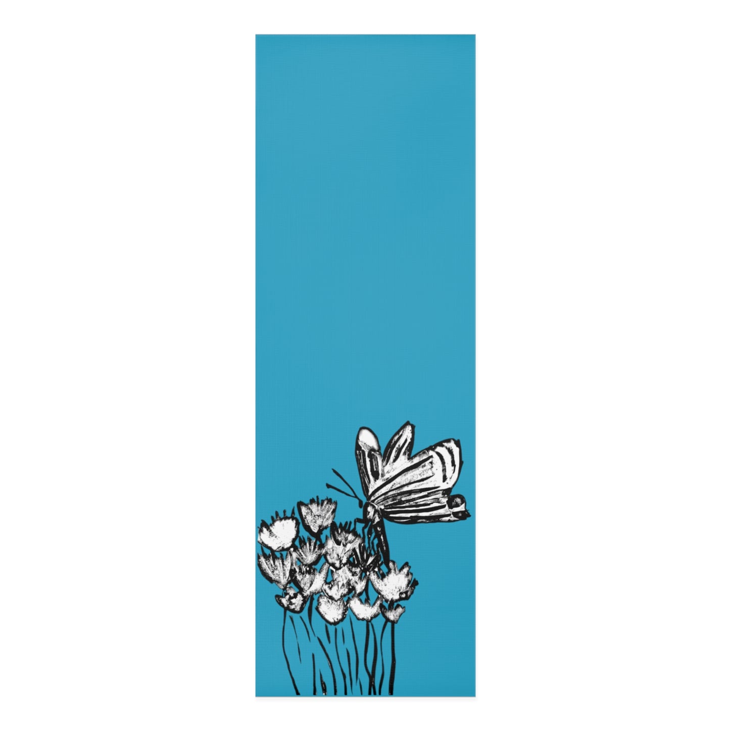 Yoga Mat Butterfly [Turquoise]