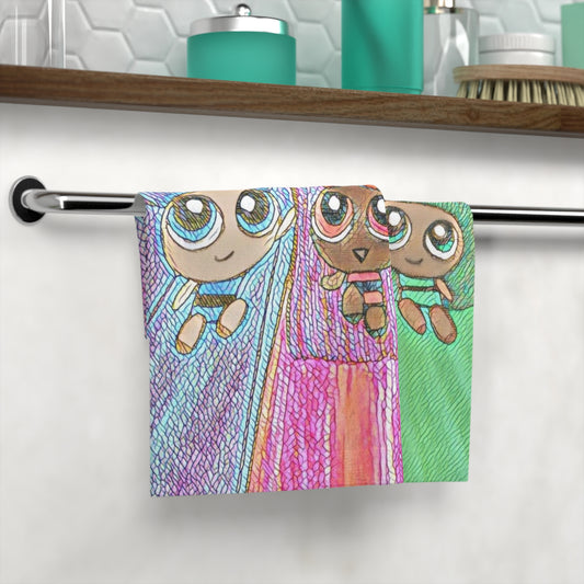 Face Towel Powerpuff Girls