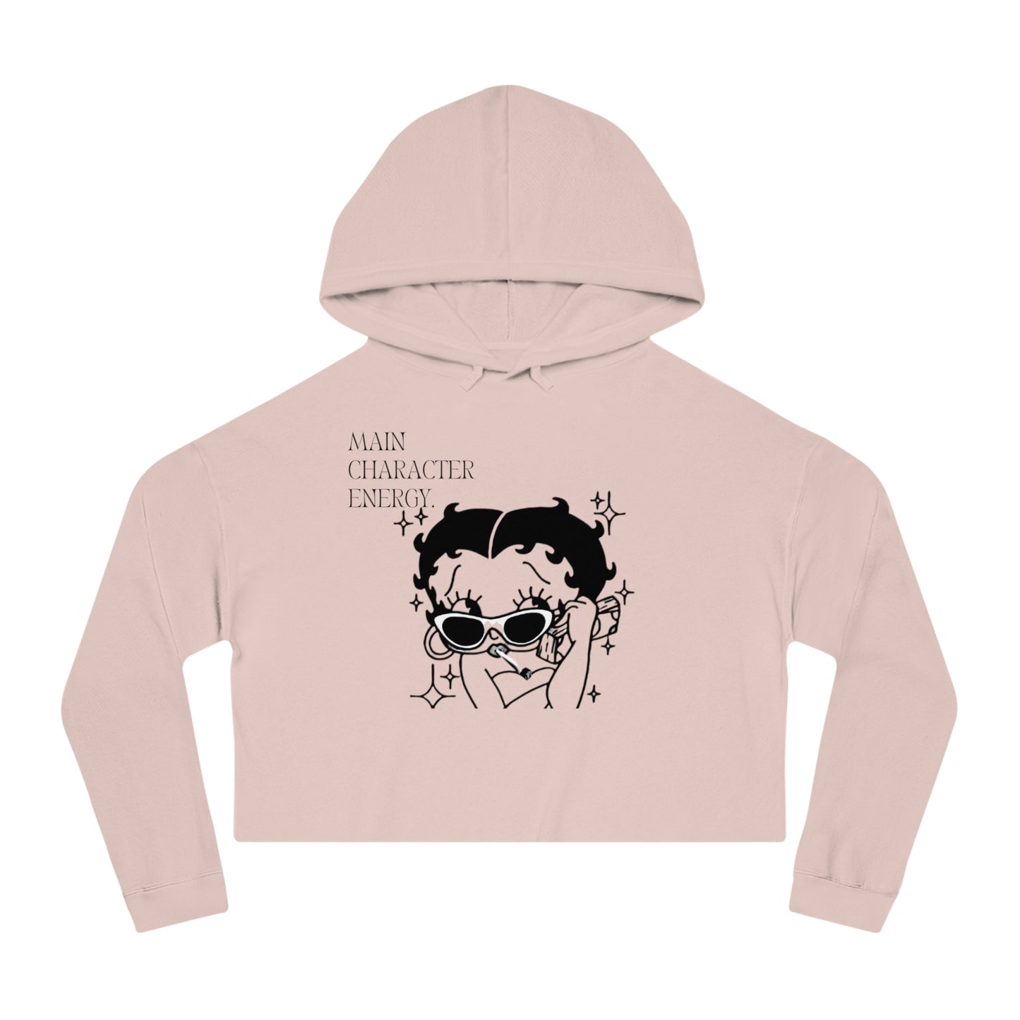 Cropped Main B Hoodie