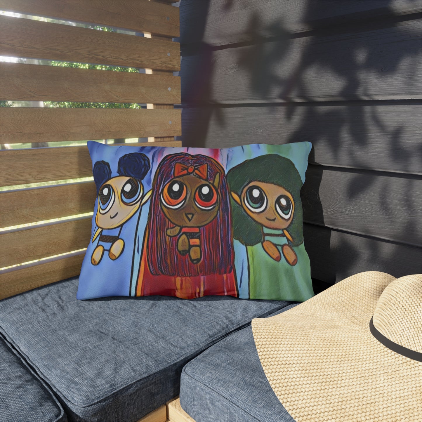 Outdoor Pillows Powerpuff Girls