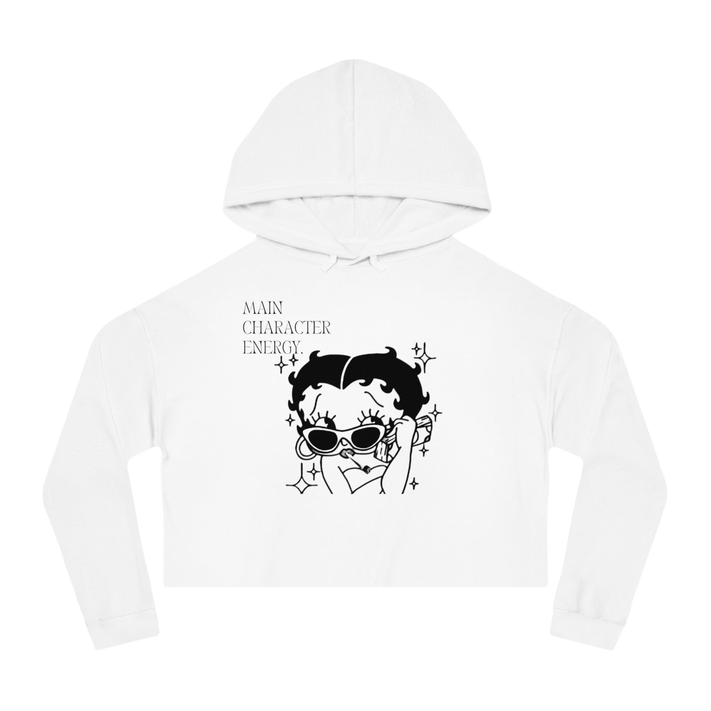 Cropped Main B Hoodie