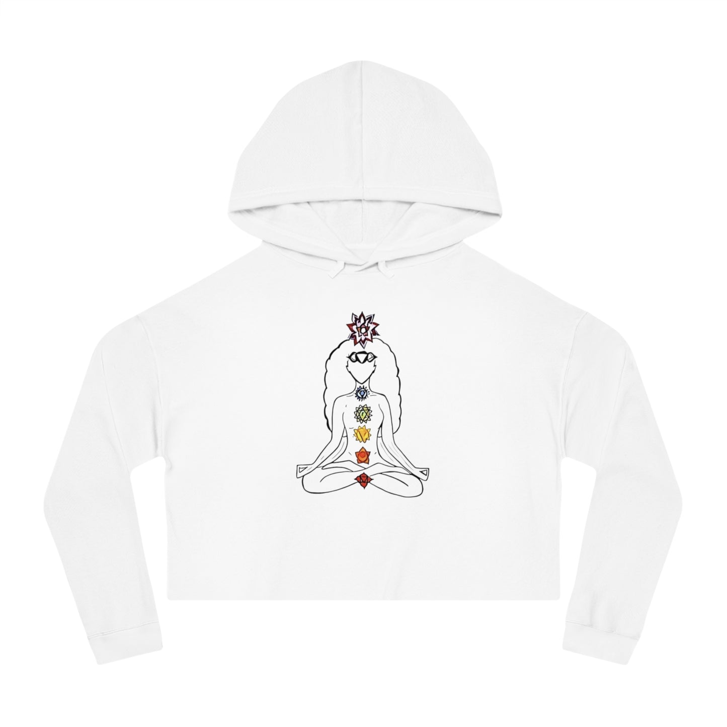 Cropped Chakras Hoodie
