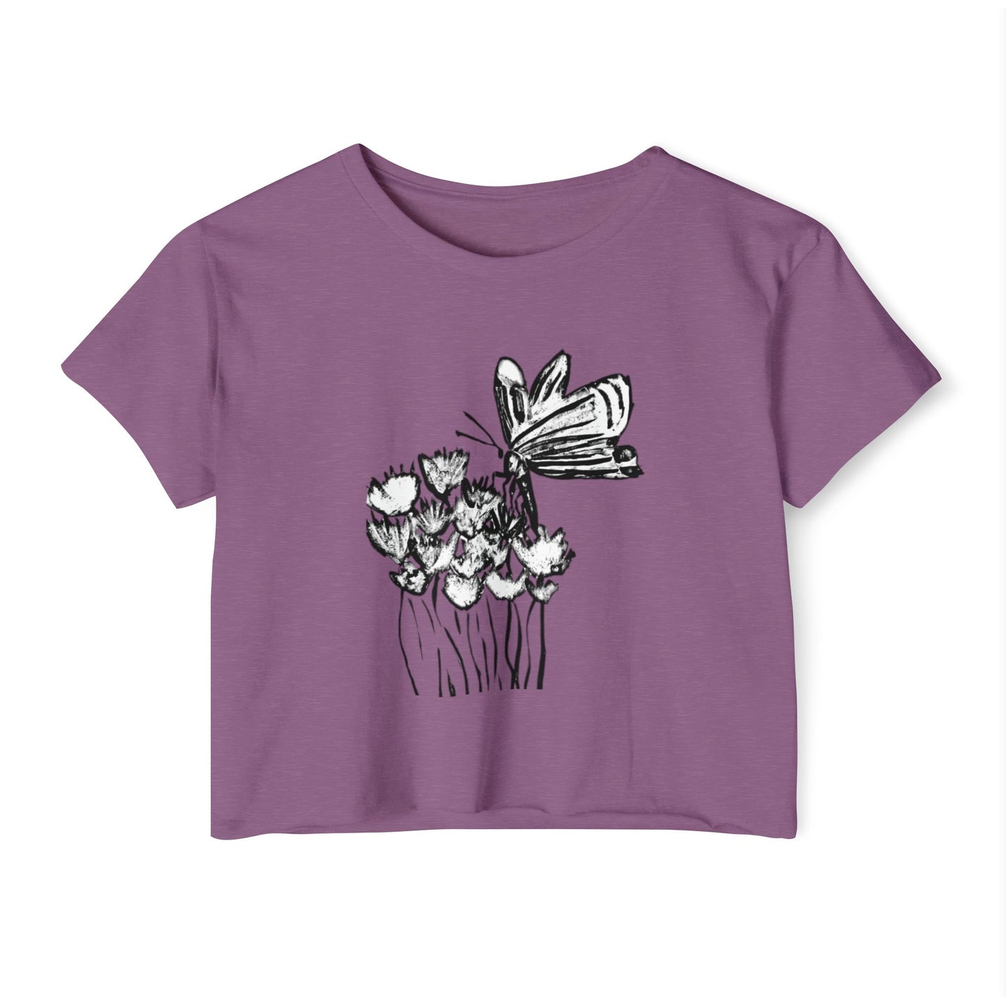 Croptop Butterfly