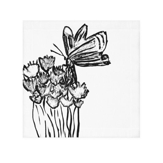 Face Towel Butterfly