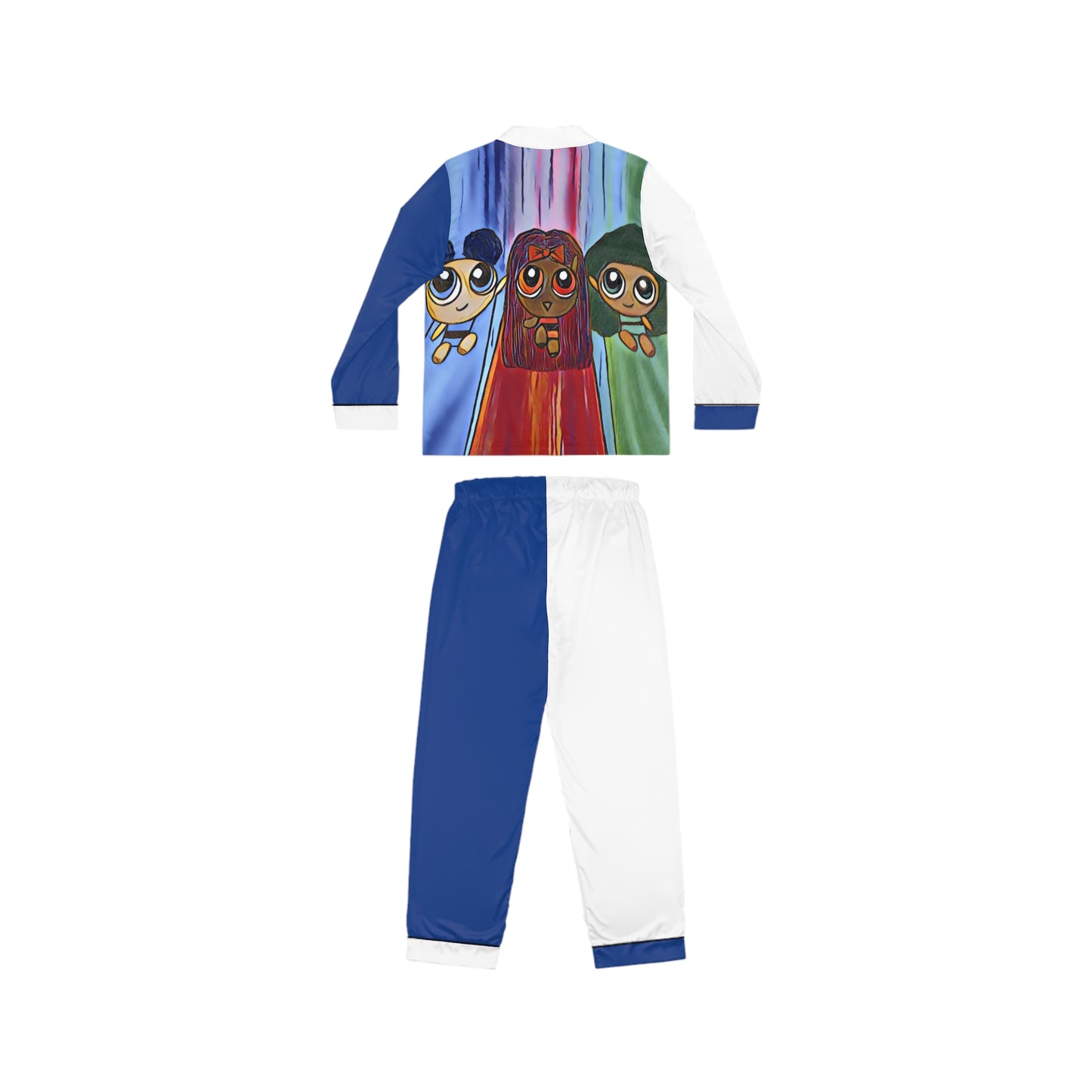 Pajama Powerpuff Girls Satin Set