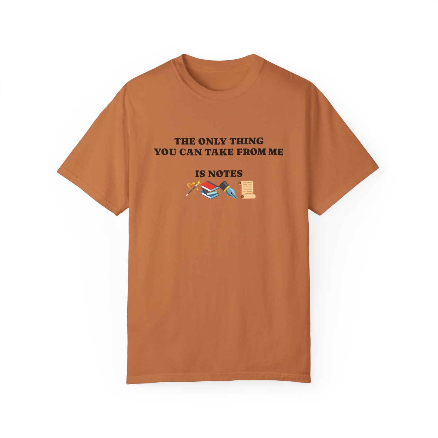T-Shirt Notes