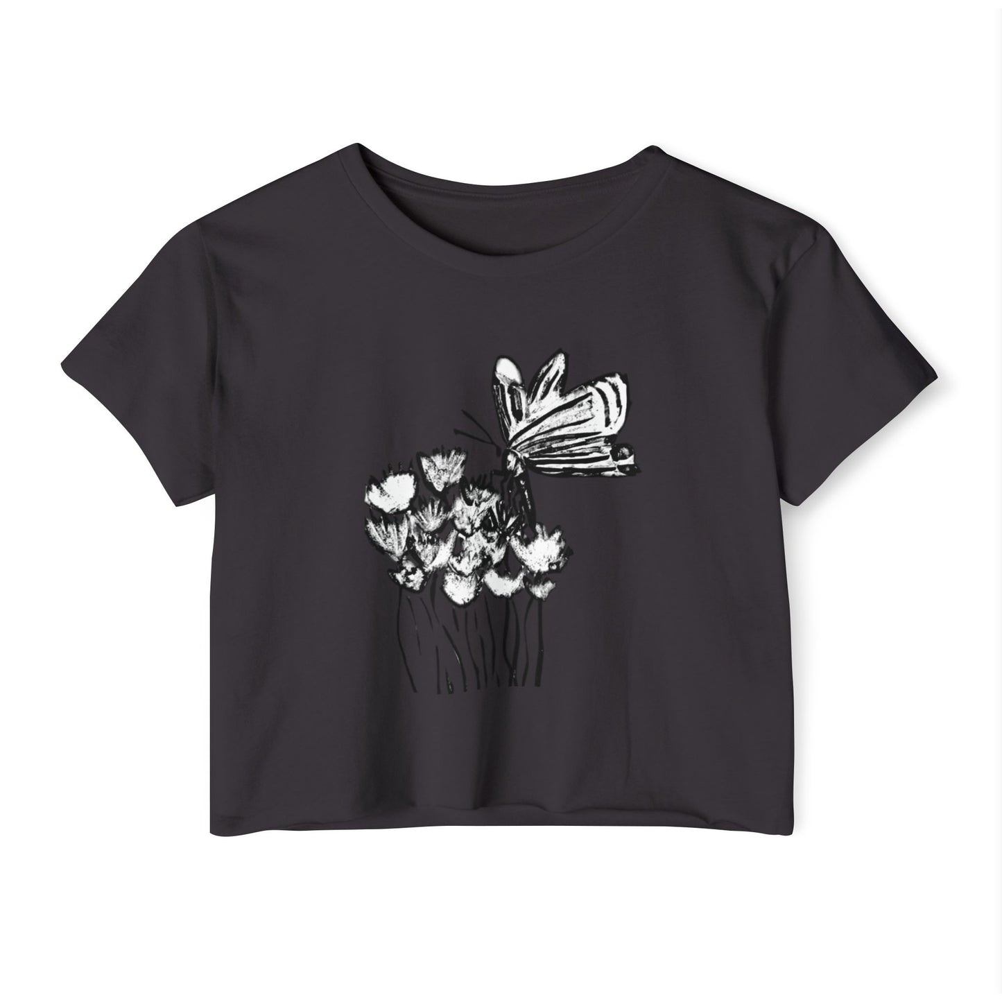 Croptop Butterfly