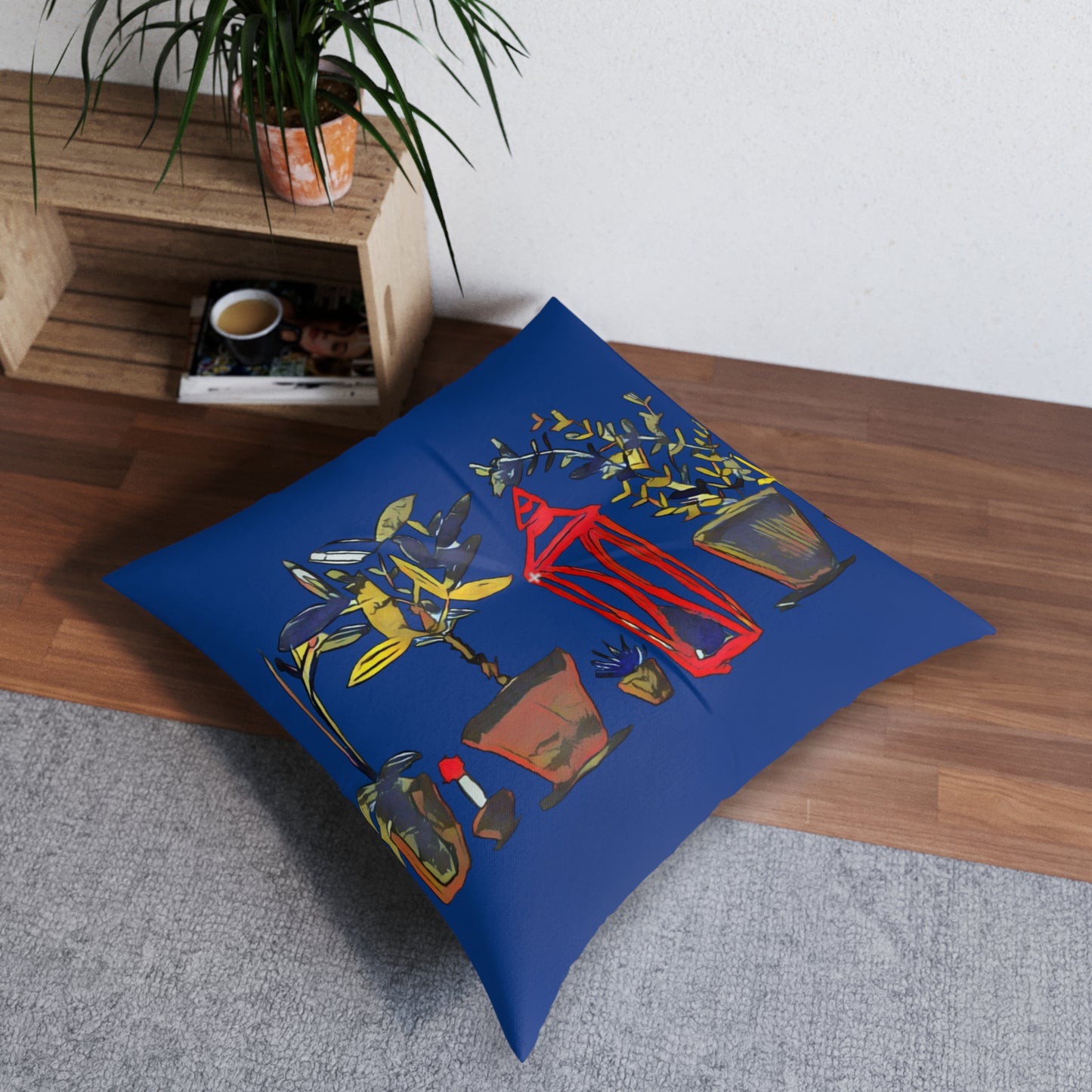 Floor Pillow Plants [Square]