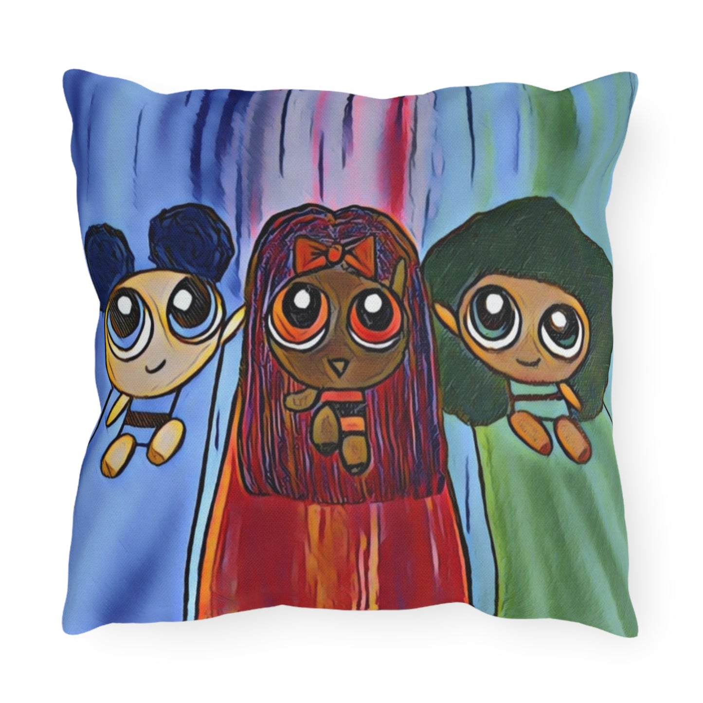 Outdoor Pillows Powerpuff Girls