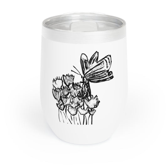 Tumbler [12oz] Butterfly - Black